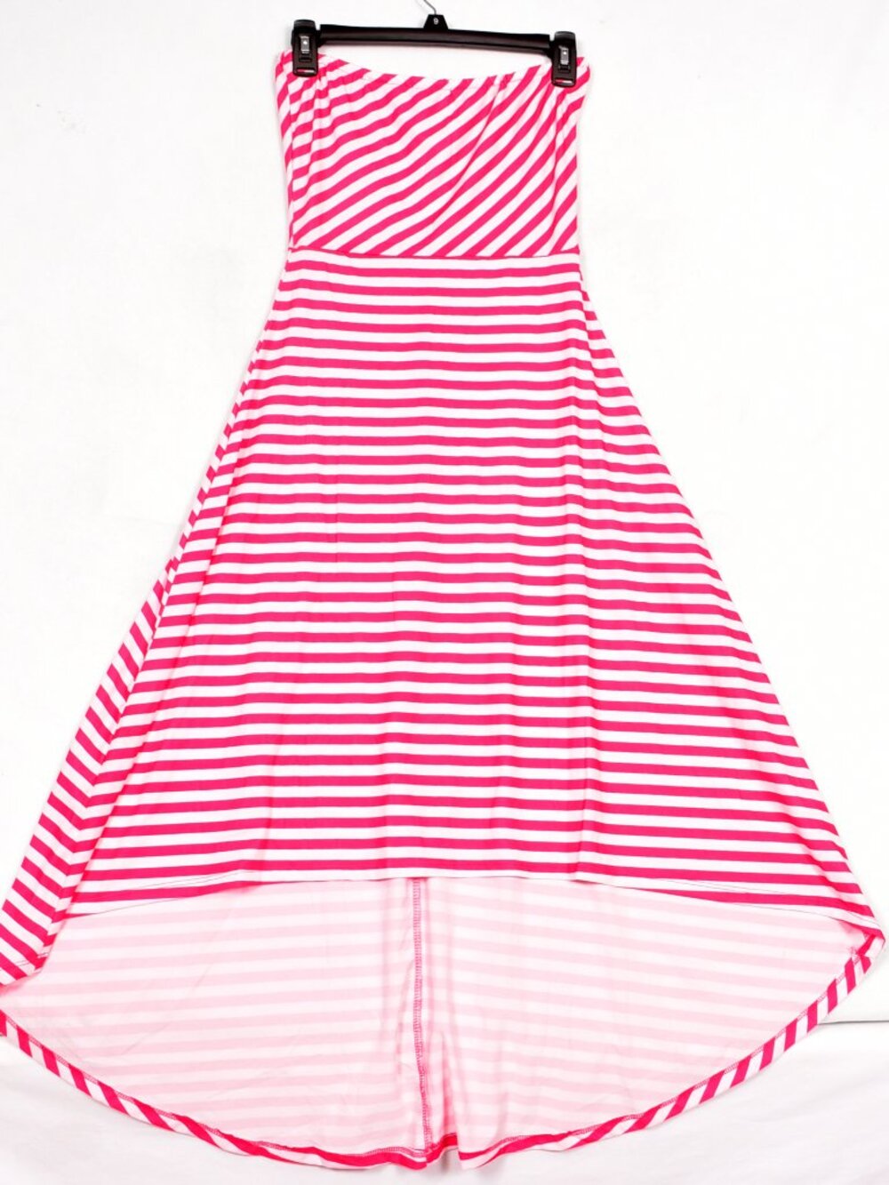 5th Love Women's Pink Stripe High Low Dress Size Medium
